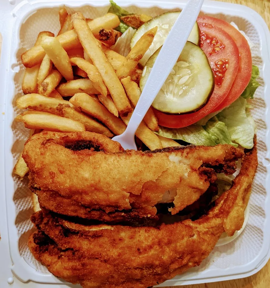 Fried Whiting Sandwich
